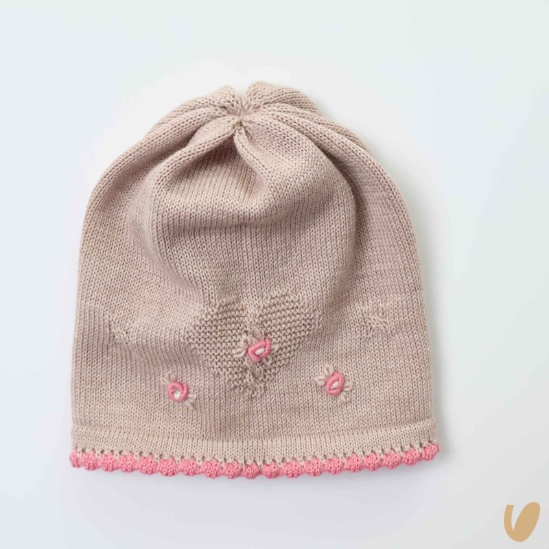 Cappello cuore in lana Accessori