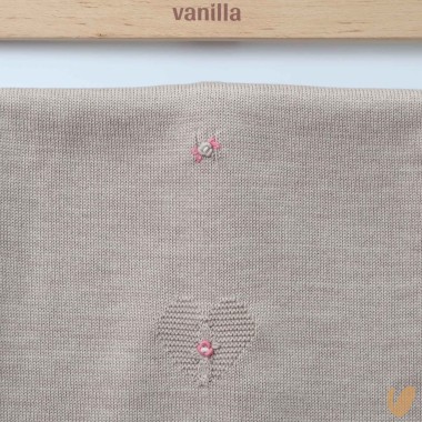 Coperta lana roselline Accessori
