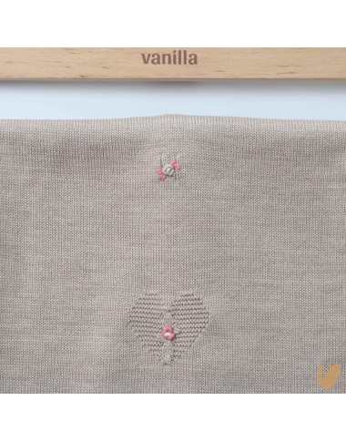 Coperta lana roselline Accessori