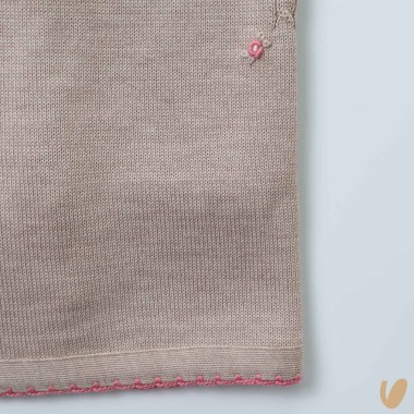 Coperta lana roselline Accessori