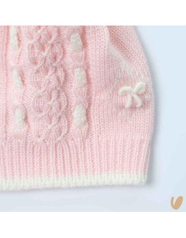 Cappello e scarpette in lana ricamate a mano Accessori