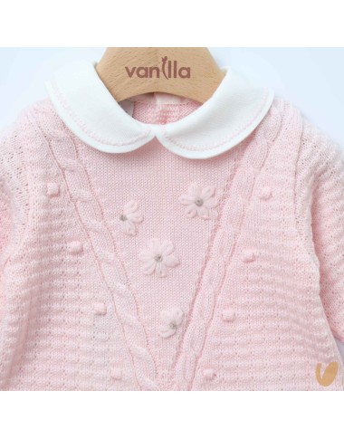 Tutina e babbucce in lana Set Nascita e Uscita Clinica