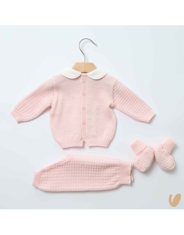 Maglia pantalone e babbucce Set Nascita e Uscita Clinica