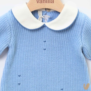 Completo nascita maglia inglese in lana Set Nascita e Uscita Clinica