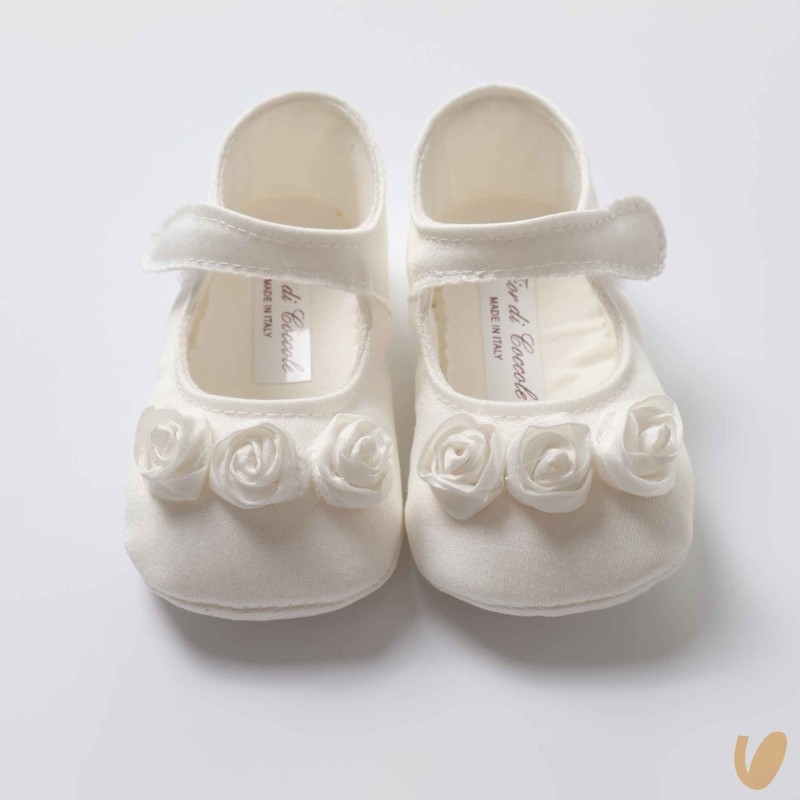 Scareptta con roselline Culla LEI 15/20