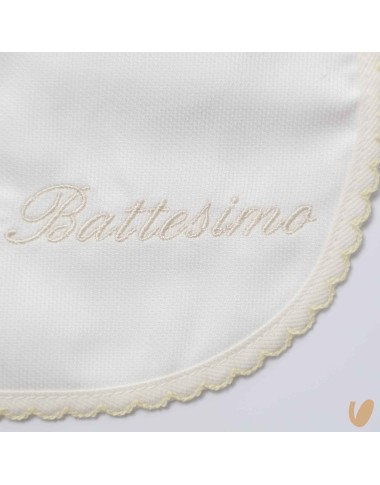 Piquè bavetta my baptism