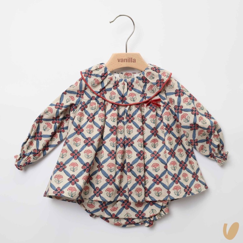 Mini abito con culotte Neonata 0/36