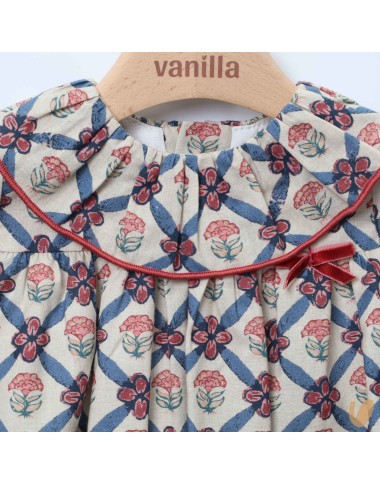 Mini dress with culotte