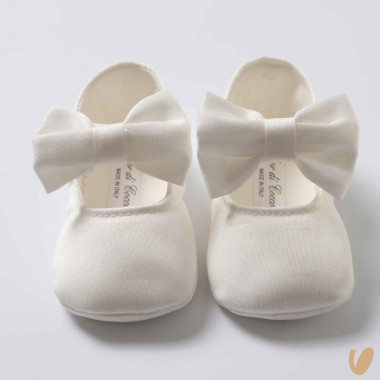 Scarpine con fiocco Culla LEI 15/20