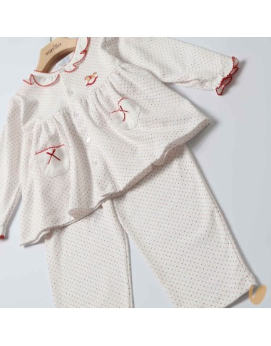 Paffle with embroidery