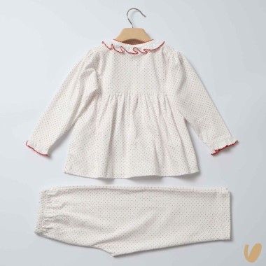 Pigiamino con ricamo Neonata 0/36