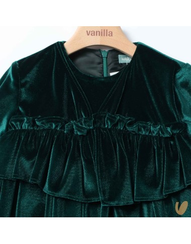 Abito in velour morbido Bimba 2/8 anni