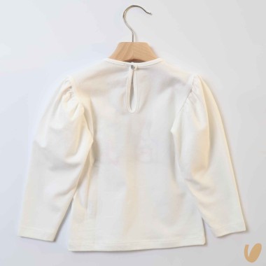 T-shirt orsi ricamati Bimba