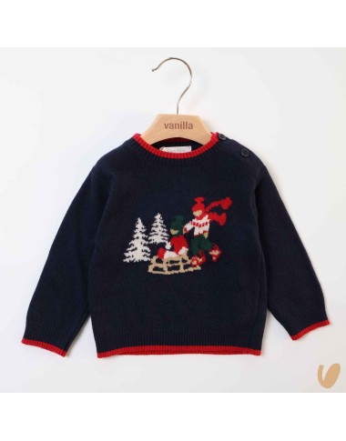 Maglioncino slittino Neonato 0/36