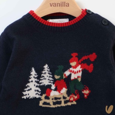 Maglioncino slittino Neonato 0/36