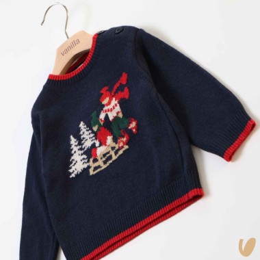 Maglioncino slittino Neonato 0/36