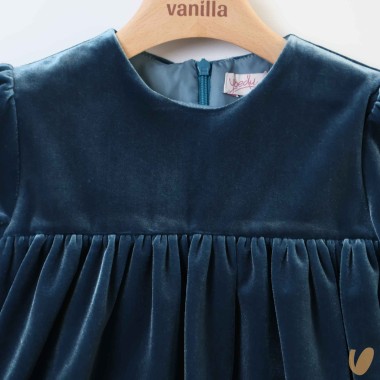 Abito in velluto Bimba 2/8 anni