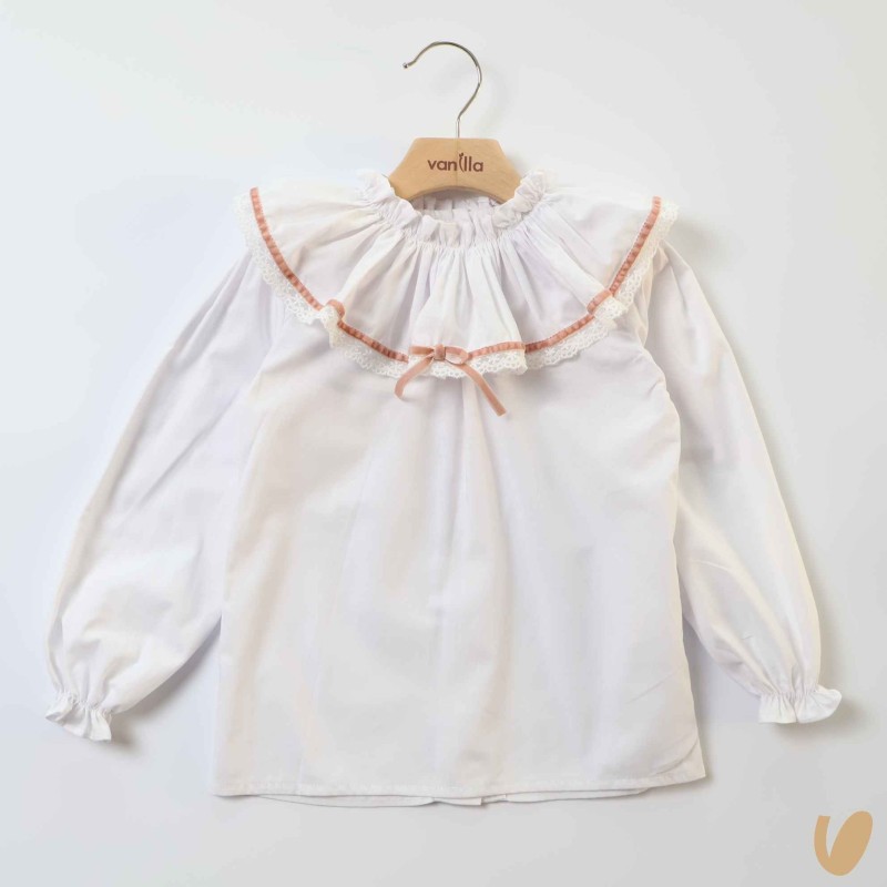 Camicia con fiocco Bimba