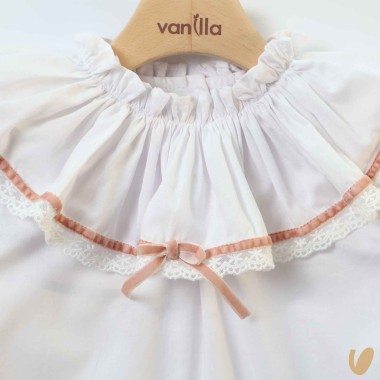 Camicia con fiocco Bimba