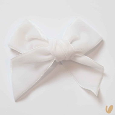 Molletta con fiocco in velluto Mollette e Fermagli
