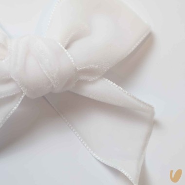 Molletta con fiocco in velluto Mollette e Fermagli