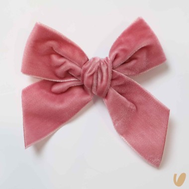Molletta con fiocco in velluto Mollette e Fermagli