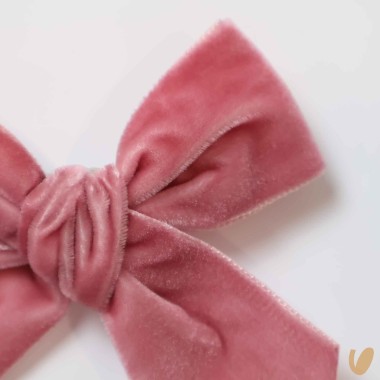 Molletta con fiocco in velluto Mollette e Fermagli