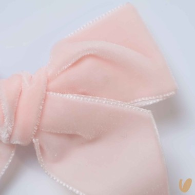 Molletta con fiocco in velluto Mollette e Fermagli