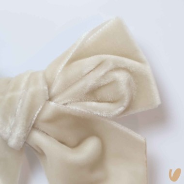 Molletta con fiocco in velluto Mollette e Fermagli