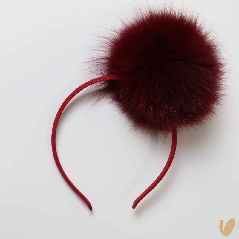 Cerchietto ponpom Cerchietti e Coroncine