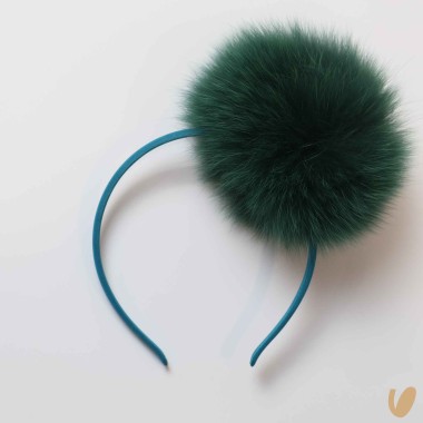 Cerchietto ponpom Cerchietti e Coroncine