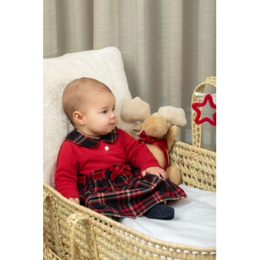 Abito scozzese Neonata 0/36