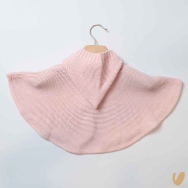 Mantella con fiocco in lana Giubbino e Sacco