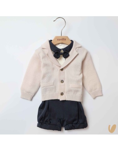 Completo elegante in lana Neonato
