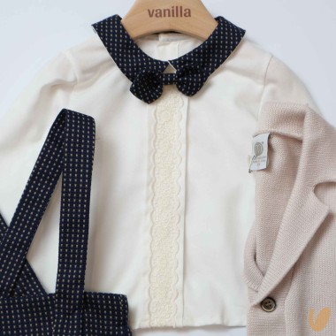 Completo elegante in lana Neonato