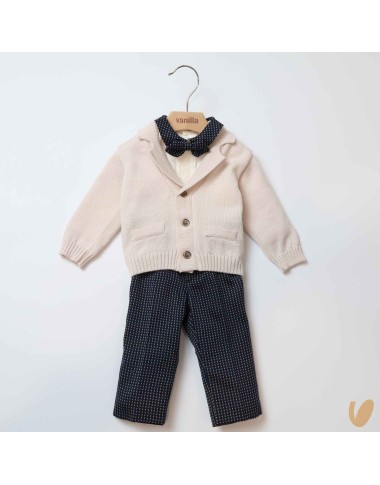 Completo elegante in lana Neonato