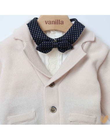 Completo elegante in lana Neonato