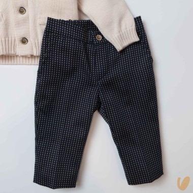 Completo elegante in lana Neonato