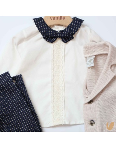 Completo elegante in lana Neonato