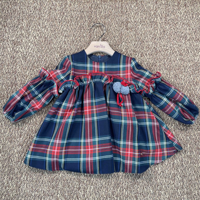 Tartan on sale dress m&s