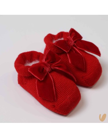 Velvet wool flake shoes