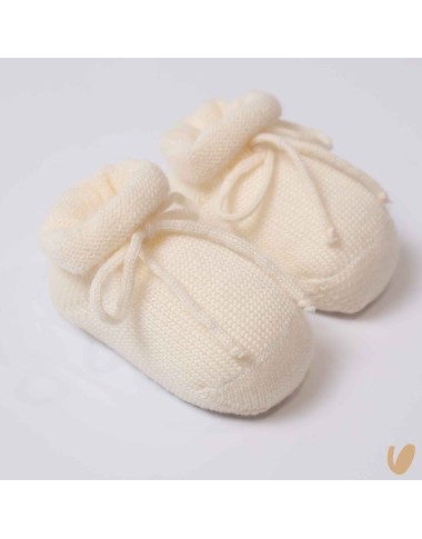 Scarpine in lana Babbucce 0/3 mesi