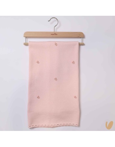 Roselline wool blanket