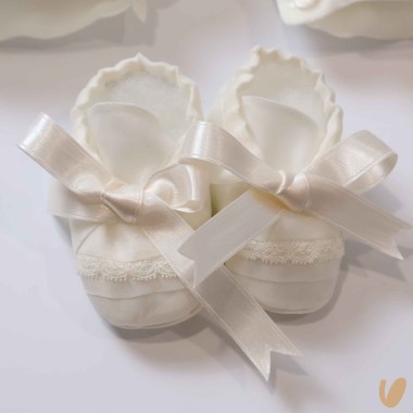 Completo battesimo in seta Battesimo