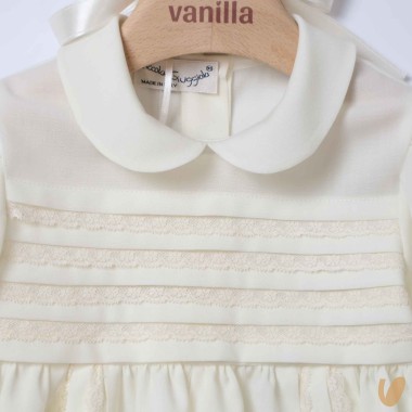 Completo battesimo in lana svizzera Battesimo