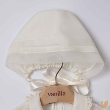 Completo battesimo in seta Battesimo