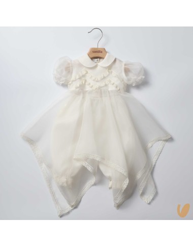 Silk baptismal dress