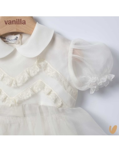 Silk baptismal dress