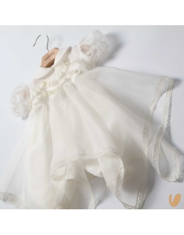 Silk baptismal dress