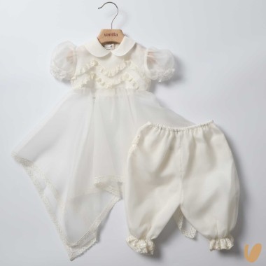 Abito battesimale seta Battesimo